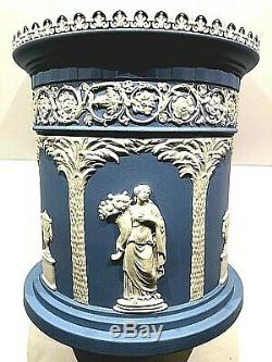 Chef-d'œuvre Wedgwood Jasperware Humidor Limited Edition # 33/200 New Mint