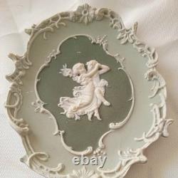 Collection de plaques en jasperware Wedgewood 10 pièces lot de travail vintage rétro