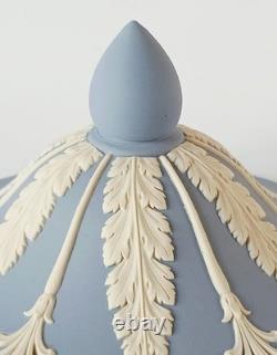 Couvercle de vase Campagna en jaspe Wedgwood bleu uniquement