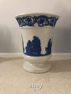 Début 19ème Siècle Wedgwood Jasperware Vase Consulat Pattern 1810