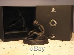 Diana Black Basalt Jasperware Grande Figurine De Wedgwood & Bentley 13