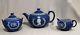 Ensemble De Thé Coronation King Edward Viii Wedgwood Jasperware