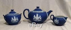 Ensemble De Thé Coronation King Edward VIII Wedgwood Jasperware