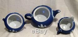 Ensemble De Thé Coronation King Edward VIII Wedgwood Jasperware