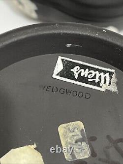 Ensemble de 5 pièces différentes de VTG Wedgwood Angleterre Jasperware Black Dancing Hours