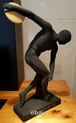 Figurine Olympique Wedgwood en Jasper Noir Édition Limitée Boîte et Neuf