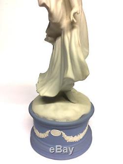 Figurine Wedgwood Melpomene Jasperware De La Collection De Musiques Classiques Cw330