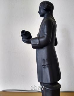 Figurine de Josiah Wedgwood en basalte noir de Wedgwood 1972. Édition limitée numéro 581.