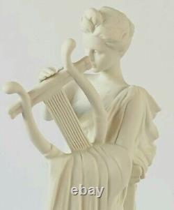 Figurine de la collection des Muses classiques en jaspe bleu Wedgwood Exato