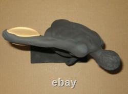 Figurine de lanceur de disque olympique en jaspe Wedgwood NOIR & JAUNE 2012 en boîte