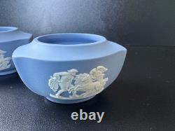 Figurines en céramique Wedgwood Jasper Ware, ensemble de 16 pièces, vintage, collection rare