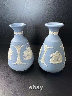 Figurines en céramique Wedgwood Jasper Ware, ensemble de 16 pièces, vintage, collection rare