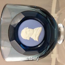 Gobelet Bleu Et Cristal Wedgwood Verre George Stubbs Bleu Jasperware