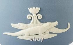 Gobelet en jaspe Wedgwood bleu égyptien rare