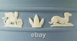 Gobelet en jaspe Wedgwood bleu égyptien rare