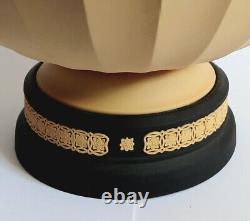 Grand bol en jaspe noir et tige de Wedgwood, collection de bibliothèque, en boîte