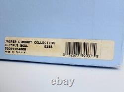 Grand bol en jaspe noir et tige de Wedgwood, collection de bibliothèque, en boîte