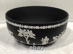 Groupe de vente de succession Wedgewood Black Jasperware - PRIX RÉDUIT