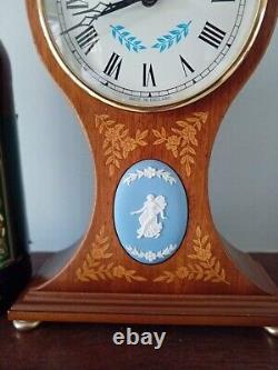 Horloge Wedgwood Jasperware, Heures Dansantes, Comiti de Londres, Bon Fonctionnement