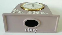 Horloge en jaspe lilas Wedgwood