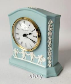 Horloge en jaspe turquoise Wedgwood Nankin Édition Limitée