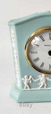 Horloge en jaspe turquoise Wedgwood Nankin Édition Limitée