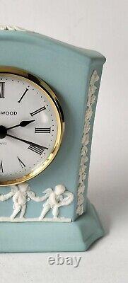 Horloge en jaspe turquoise Wedgwood Nankin Édition Limitée