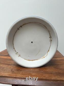 Jardinière Wedgwood Jasperware bleu clair rare avec support intégré