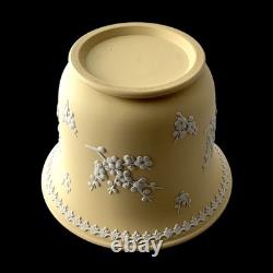 Jardinière en jaspe WEDGWOOD faite à la main jaune primevère '76
