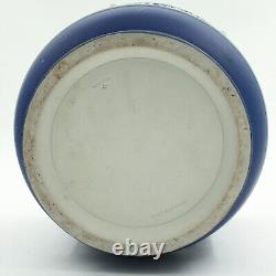 Jardinière en jaspe bleu Wedgwood, scènes classiques, 20,5 cm