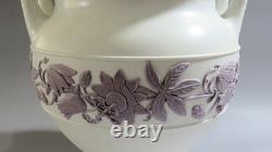 Jarre à pot pourri en jasperware Wedgwood antique du 19ème siècle avec couvercle