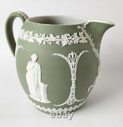 Jarre en jaspe vert Wedgwood antique