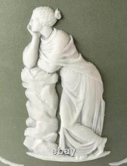 Jarre en jaspe vert Wedgwood antique