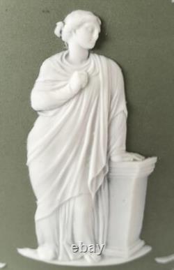 Jarre en jaspe vert Wedgwood antique