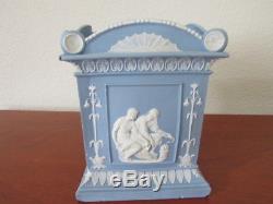 Jasper Bleu De Wedgwood Pot De Bulbe Du 18ème Siècle