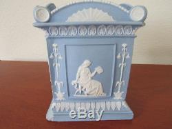 Jasper Bleu De Wedgwood Pot De Bulbe Du 18ème Siècle