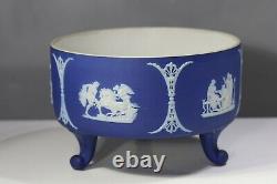 Les Années 1930 Wedgwood Jasperware Footed Bowl Tripod 3 Footed Bowl Rare