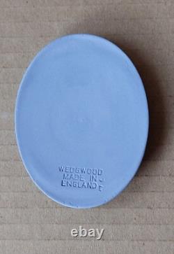 Médaille CAESAR en jaspe bleu et noir Wedgwood