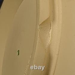 Pichet étrusque en jaspe Wedgwood Cane jaune et taupe brun Ht 13,5 cm