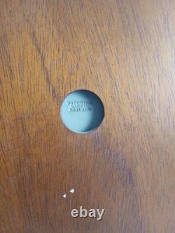 Plaque Ovale en Jasper Vert Wedgwood Danse des Heures Dame Monture en Velours