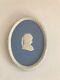 Plaque Wedgwood Jasperware Jean Jacques Rousseau En Excellent état C1962