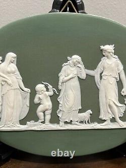 Plaque Wedgwood Jasperware Une Offrande à la Paix