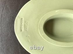 Plaque en argent de poussette en jaspe vert Wedgwood en excellent état