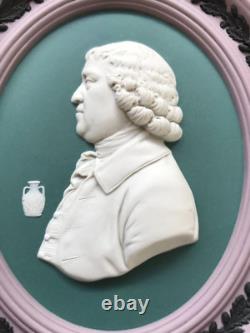 Plaque en jasperware Wedgwood à 4 couleurs de Josiah Wedgwood en excellent état