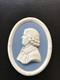 Plaque Ovale En Jaspe Bleu Wedgwood Jos. Wedgwood C1860-90