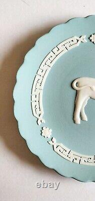 Plateau ETO japonais Wedgwood Turquoise Jasperware de l'année 2009 du Bœuf, emballé