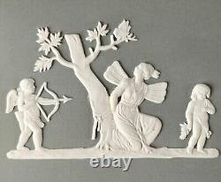 Plateau en jaspe gris Wedgwood Cupidon et Psyché