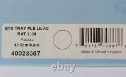 Plateau en jaspe lilas Wedgwood, ETO japonais, boîte de l'année 2020, année du Rat.