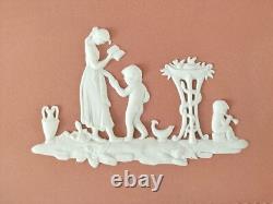 Plateau en terracotta Wedgwood Jasperware Lady Templetown