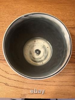 Pot de Fleurs Wedgwood Burlington 4 Noir sur Blanc en Jasperware Fabriqué en Angleterre